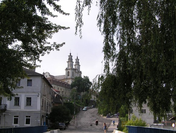 Image - A view of Buchach city centre.